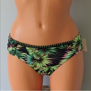 NWT Lucky Brand Coastal Palms Bikini Bottoms